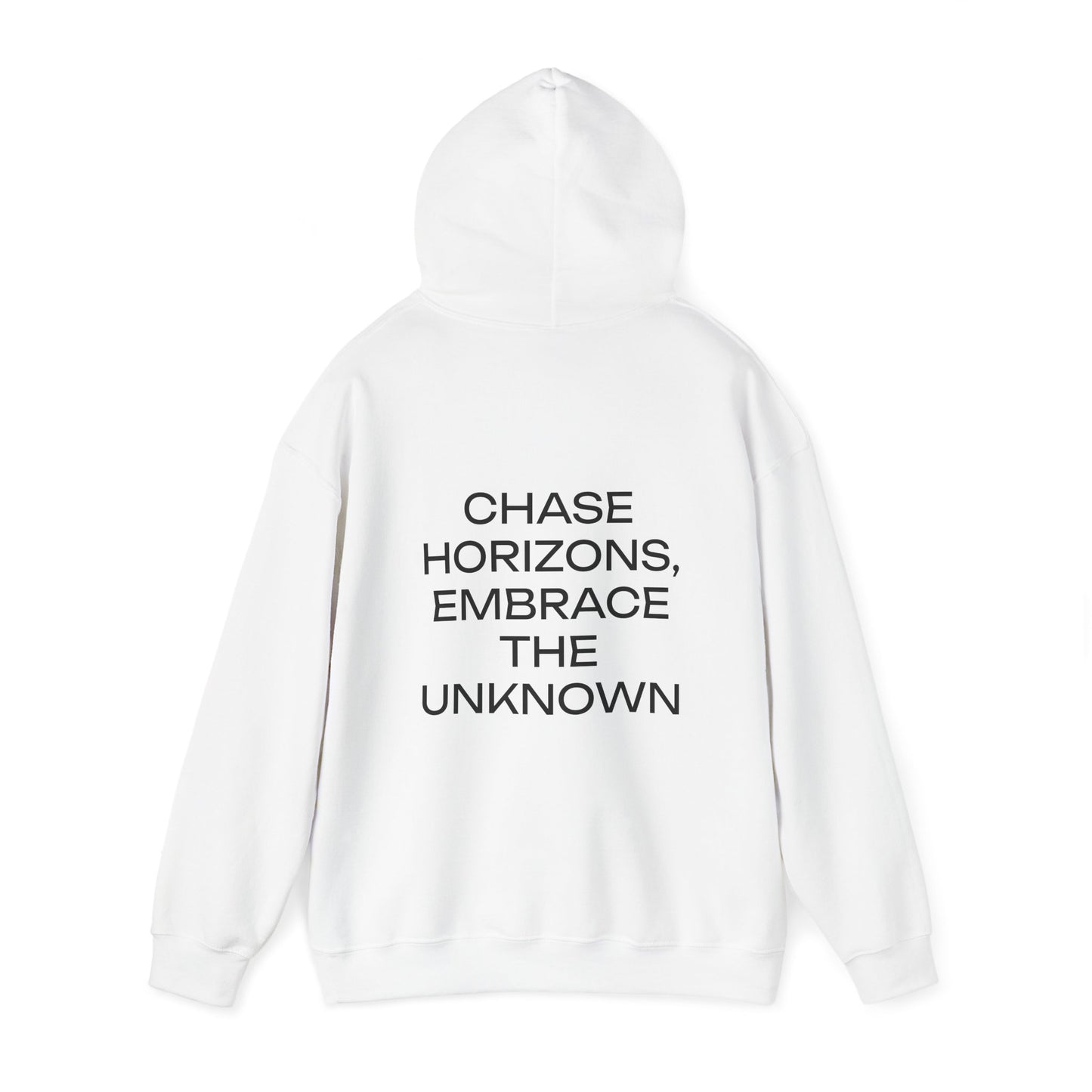 CHASE HORIZONS, EMBRACE THE UNKNOWN - Unisex Heavy Blend™ Hooded Sweatshirt